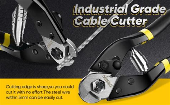 Can bolt cutters cut steel cable?