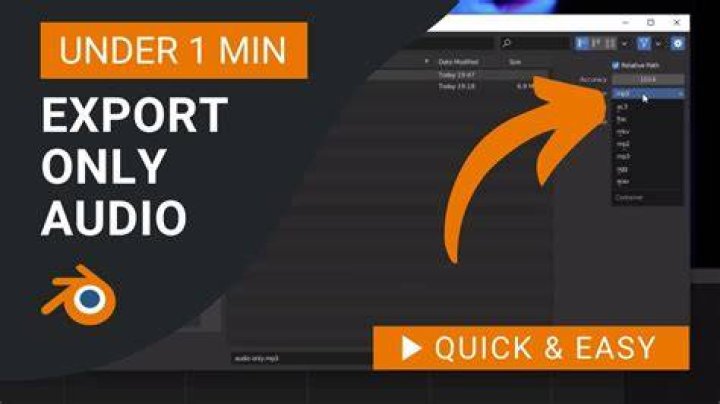 Can I edit audio in blender?