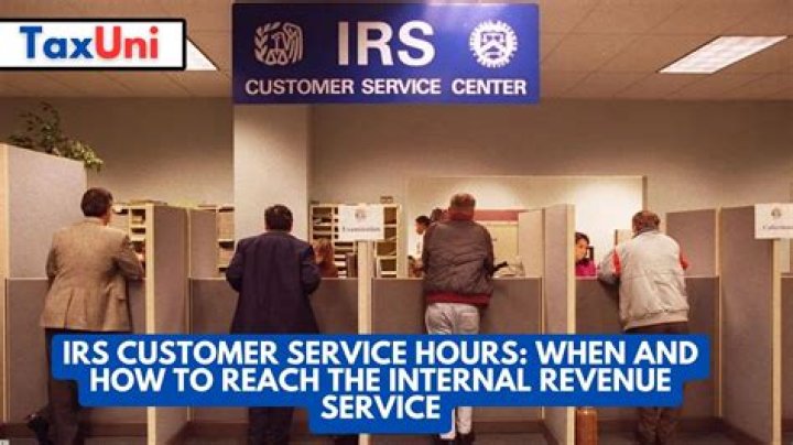 Can you call IRS customer service?