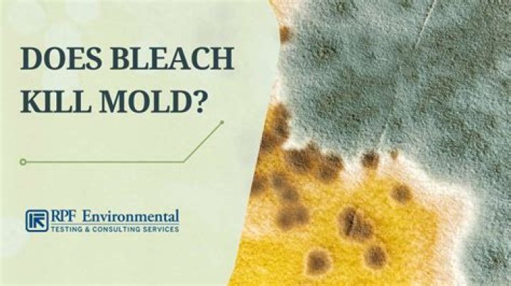 Does bleach leave residue?