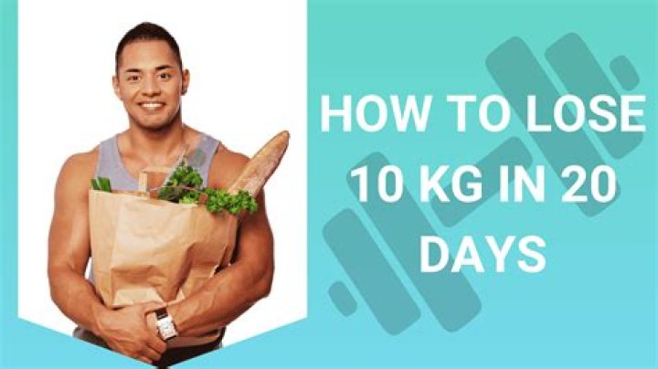 How can I lose 20 kg of weight quickly?