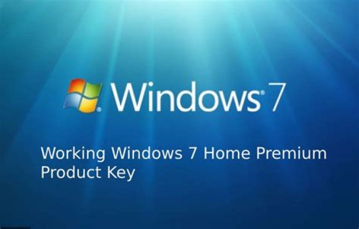 How do I change my Windows 7 home premium product key?