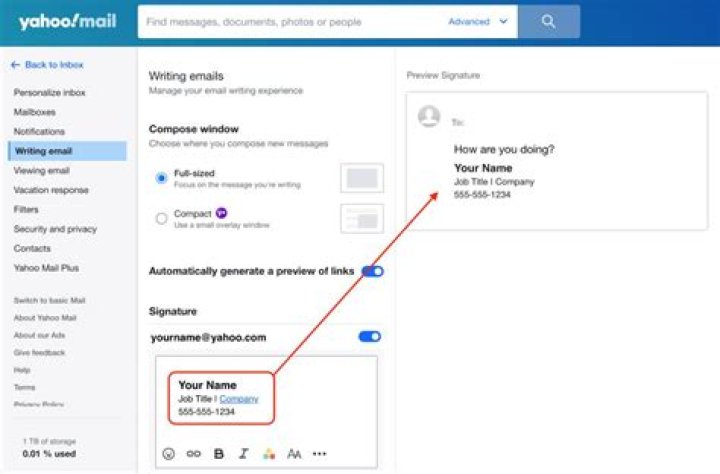 How do I edit my profile on Yahoo?
