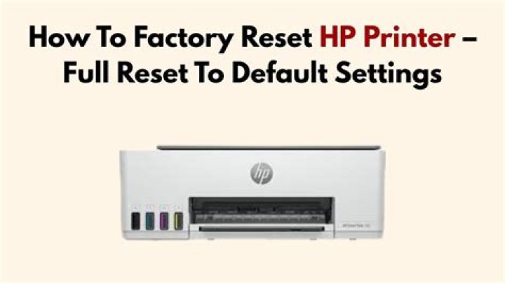 How do I factory reset my HP Photosmart c4780?