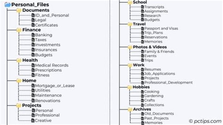 How do I organize my genealogy files on my computer?