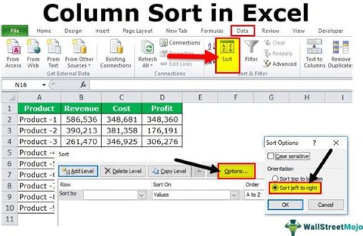 How do I sort a column in Excel VBA?
