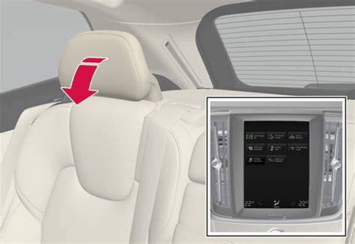How do you adjust the headrest on a Honda CRV?