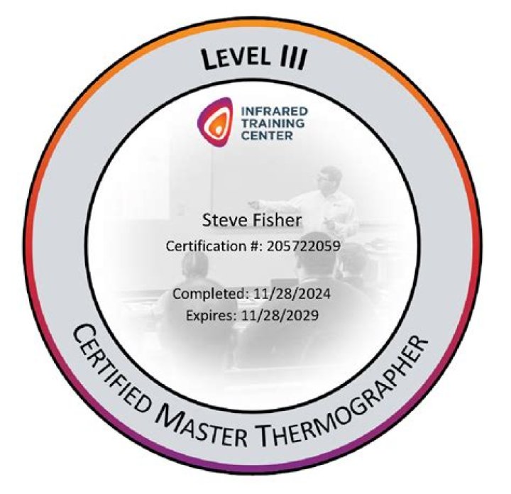 How do you become a certified thermography?