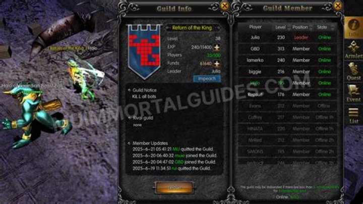 How do you get 3rd level wings in MU Online?