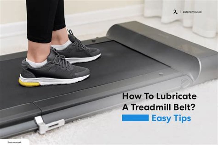 How do you lubricate a Cardiotech treadmill?