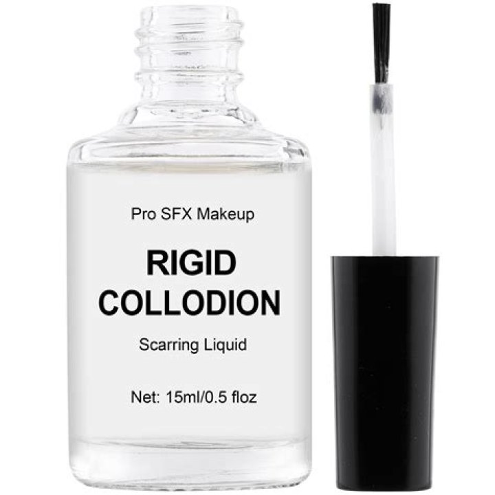 How do you remove Rigid Collodion scarring liquid?