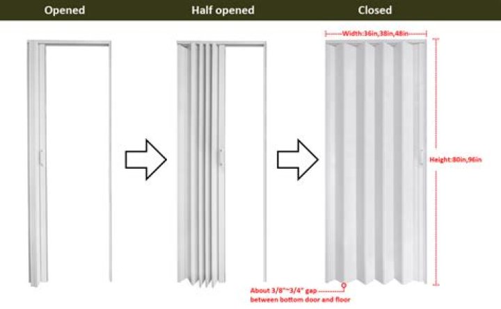 How much do accordion doors cost?
