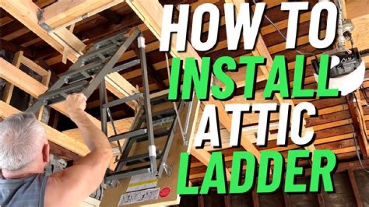 How much does it cost to have an attic ladder installed?