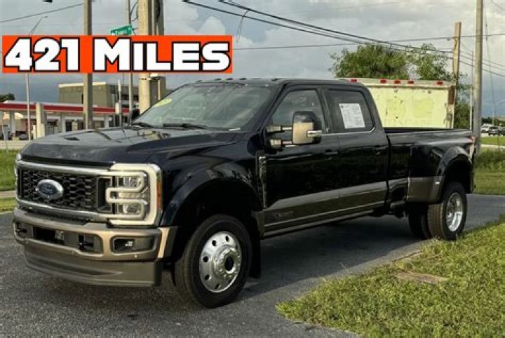How much is a 2021 Ford f450 King Ranch?