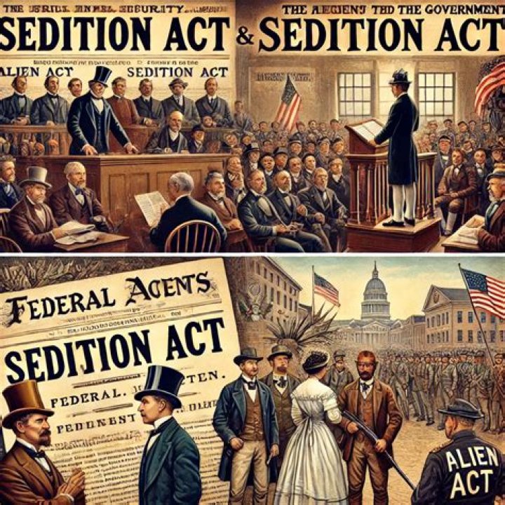 How was the Sedition Act unconstitutional?