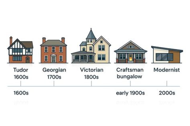 How were homes built in 1900?