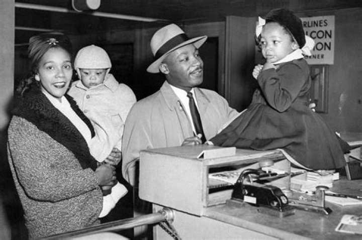 Is Coretta Scott King related to Martin Luther King?
