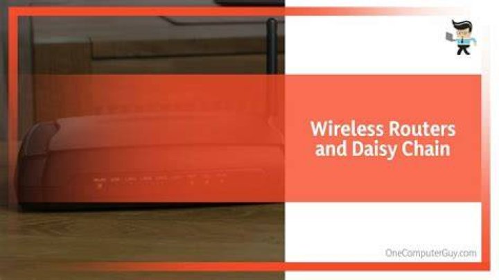 Is it okay to daisy chain routers?