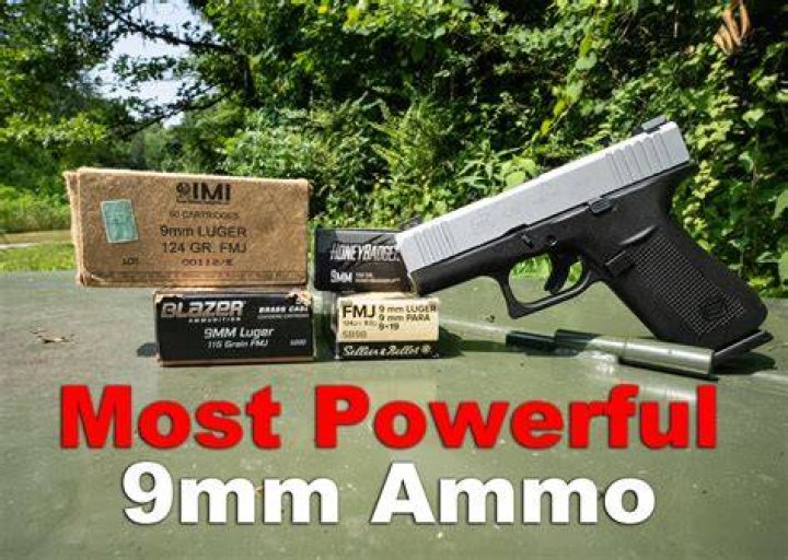 What ammo does a Glock 9mm use?