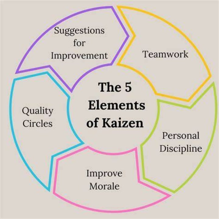 What are the 5 elements of kaizen?