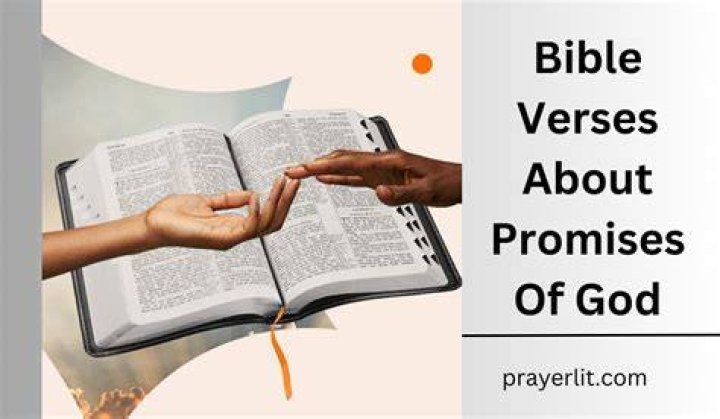 What are the promises of God to man in the Bible?