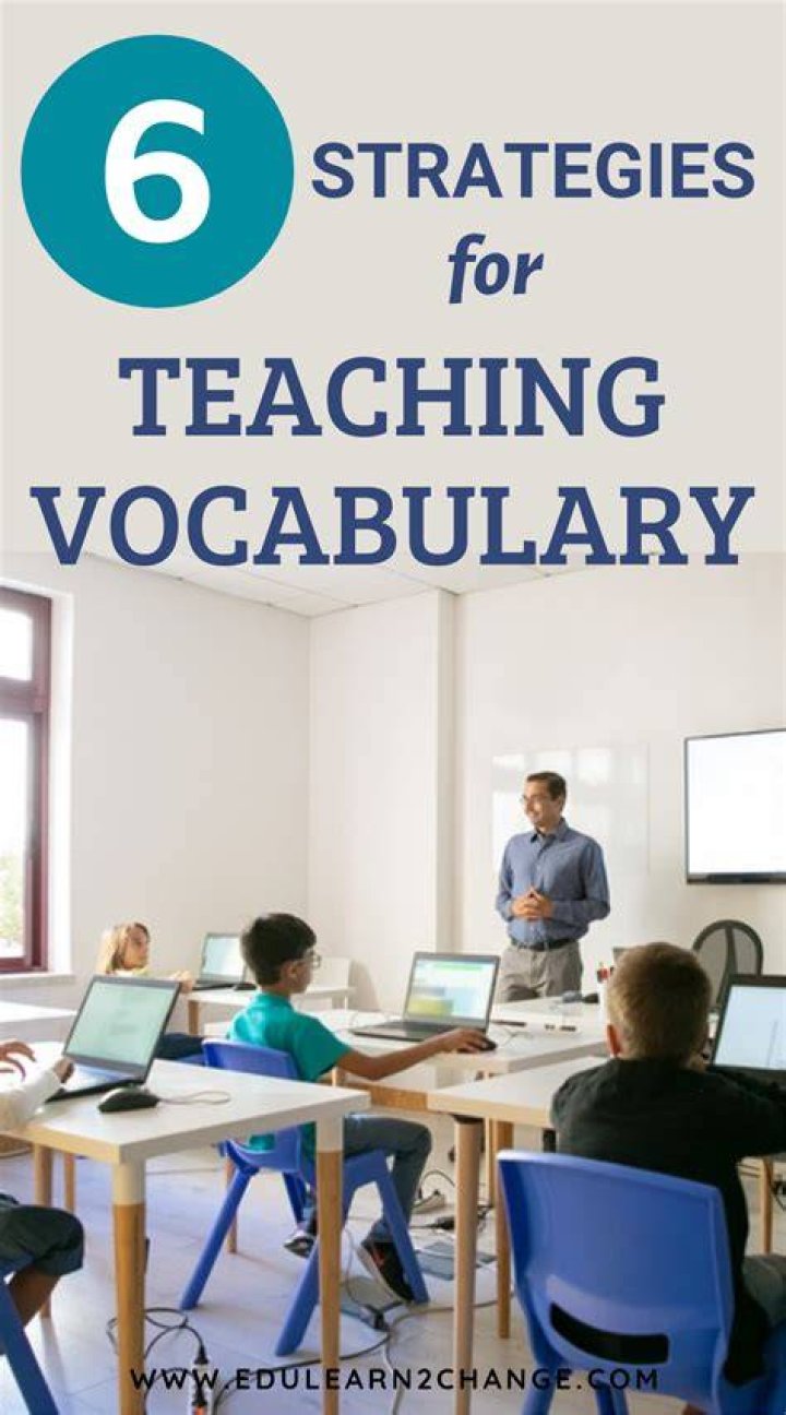What are the techniques the teachers are using to teach vocabulary?
