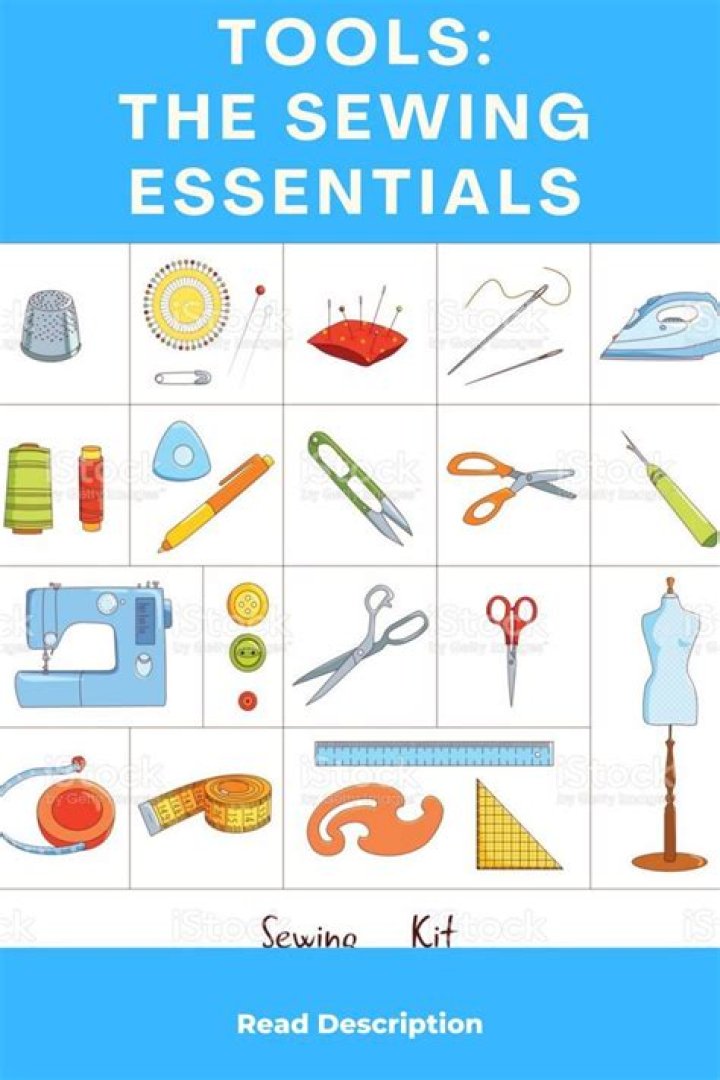 What are the tool used for sewing?