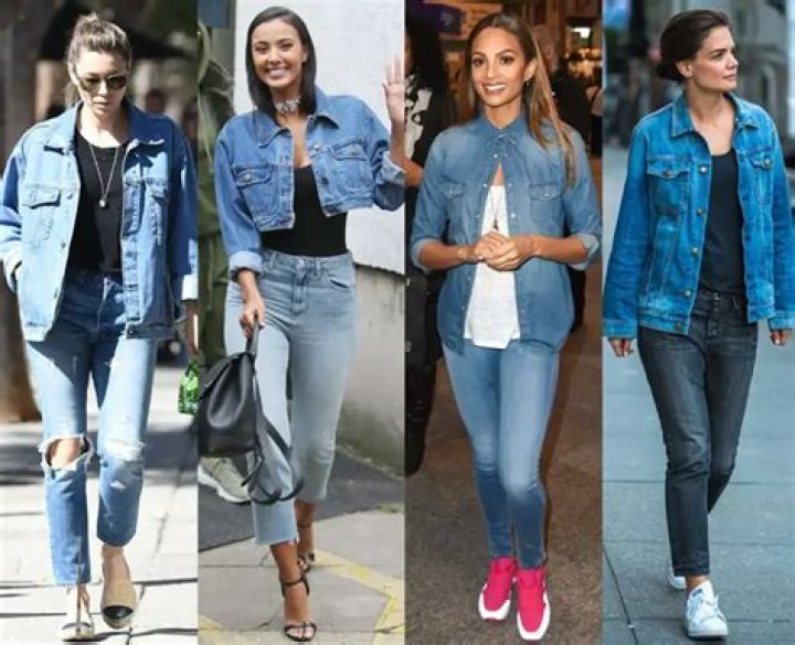 What can I wear with my white denim jacket?