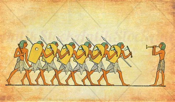 What did the soldiers do in ancient Egypt?