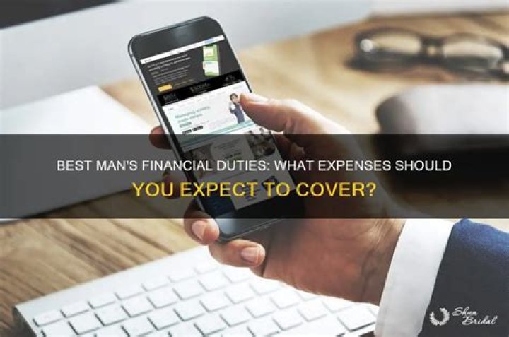 What does a best man pay for?