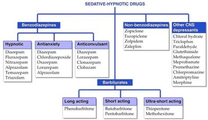 What drugs are anxiolytics?