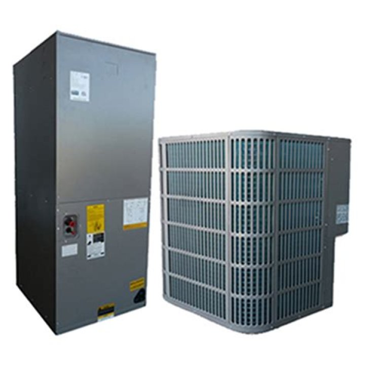 What is a downflow air handler?