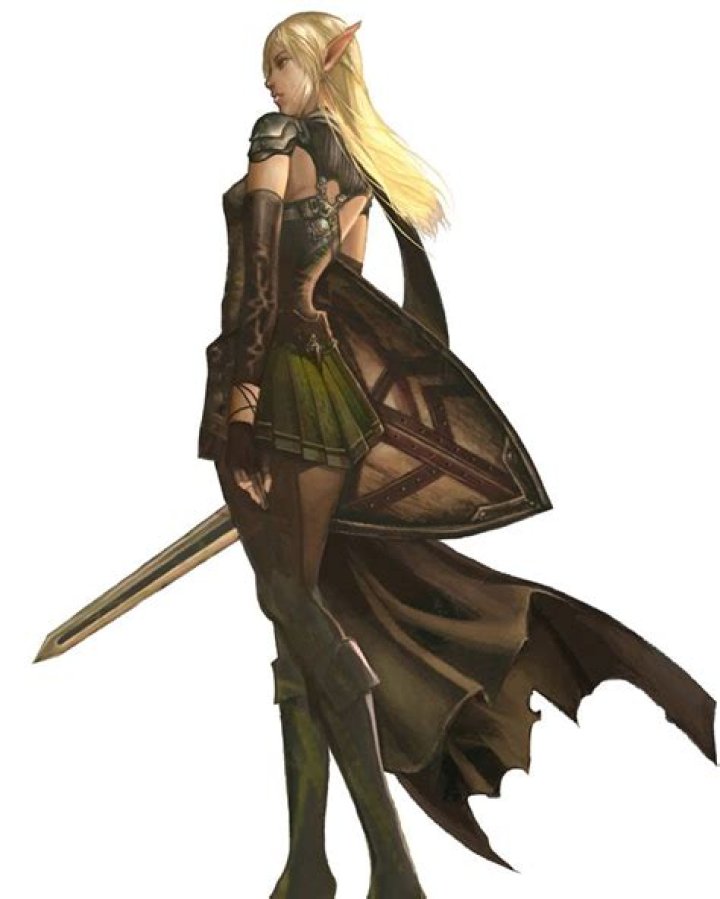 What is a female Elf called?