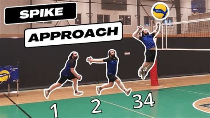 What is a good approach touch for volleyball?