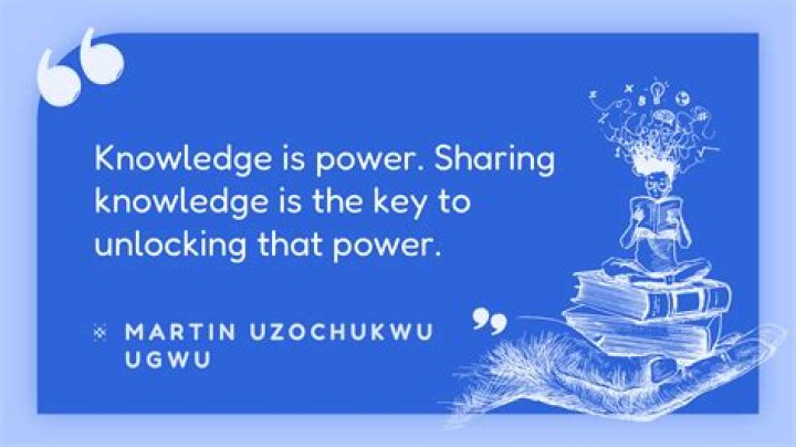 What is a quote for knowledge?