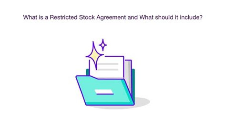 What is a restricted stock agreement?
