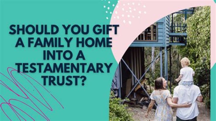 What is a testamentary gift?