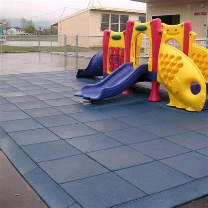 What is rubber playground flooring?