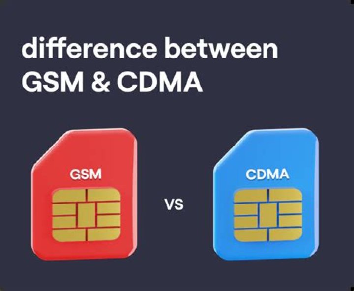 What is the difference between GSM and CDMA technologies?