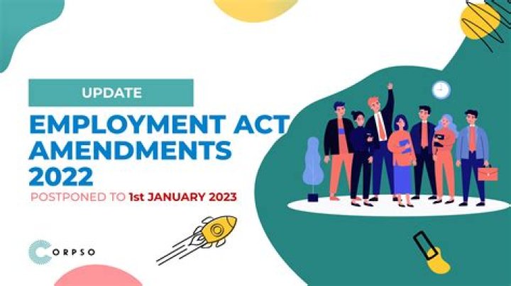 What is the purpose of the employment Act 2002?