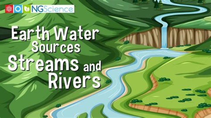 What is the source of rivers and streams?