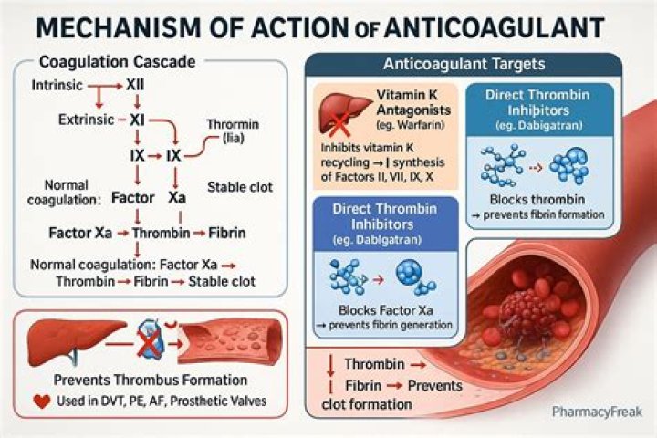 What to avoid when on anticoagulants?