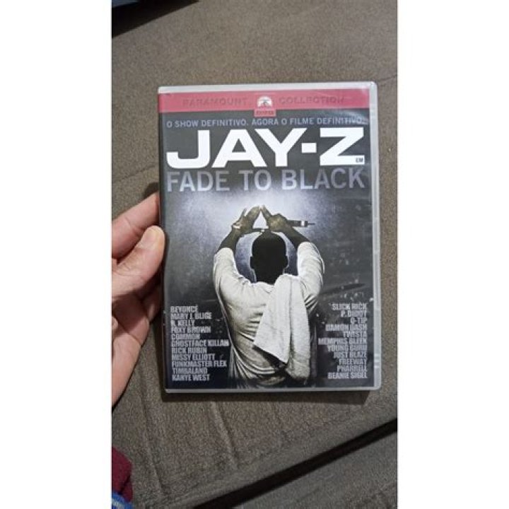 When was Jay-Z Fade to Black filmed?