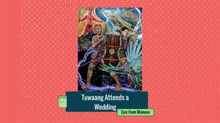 Who are the characters in the story Tuwaang attends a wedding?