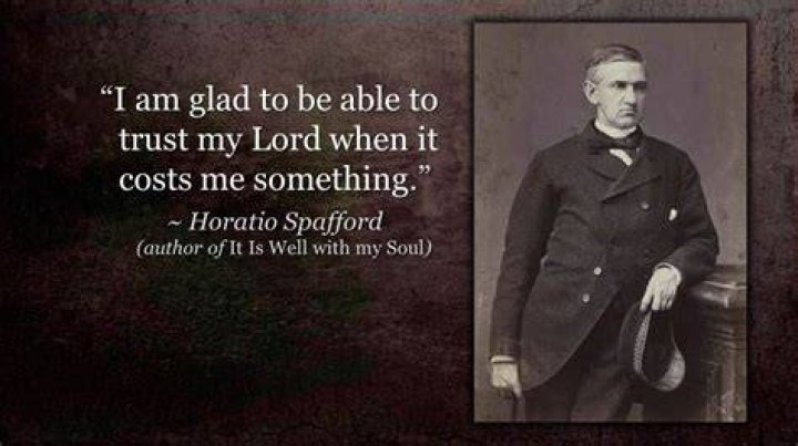 Who wrote the hymn It Is Well With My Soul?