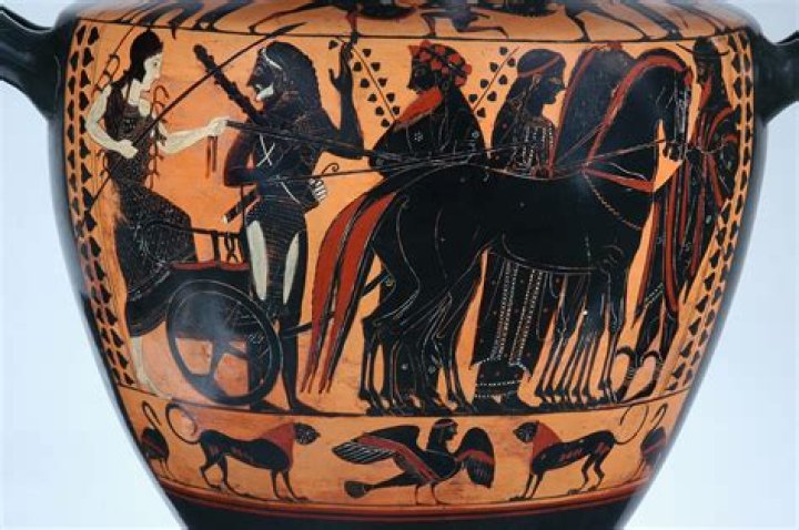Why is this archaic vase called bilingual?